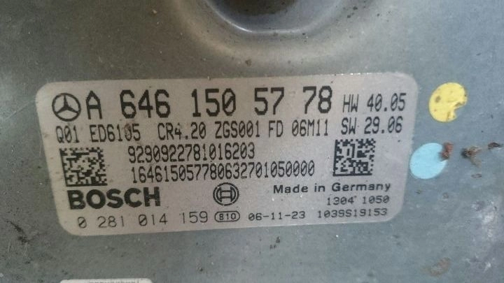 0281014159 A6461505778 1037505836 EDC16C31 MB W906 2.2CDI OBD.rar